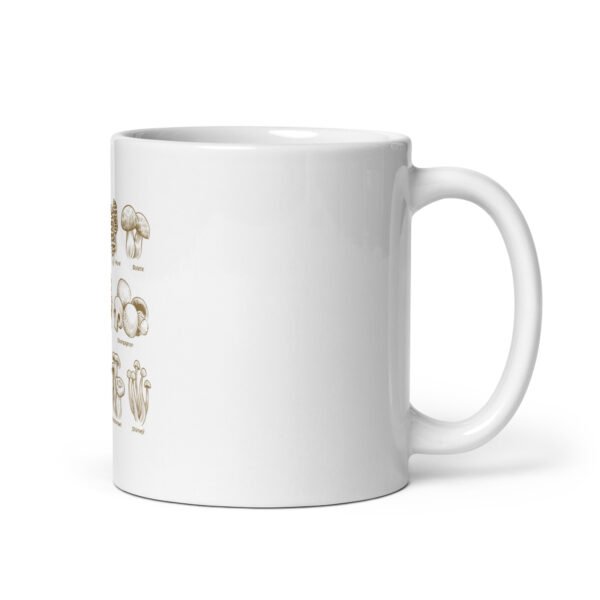 Mushroom White glossy mug - Image 2