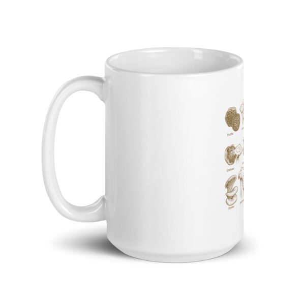 Mushroom White glossy mug - Image 6