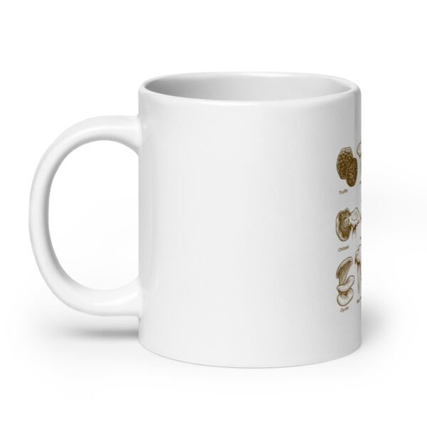 Mushroom White glossy mug - Image 8