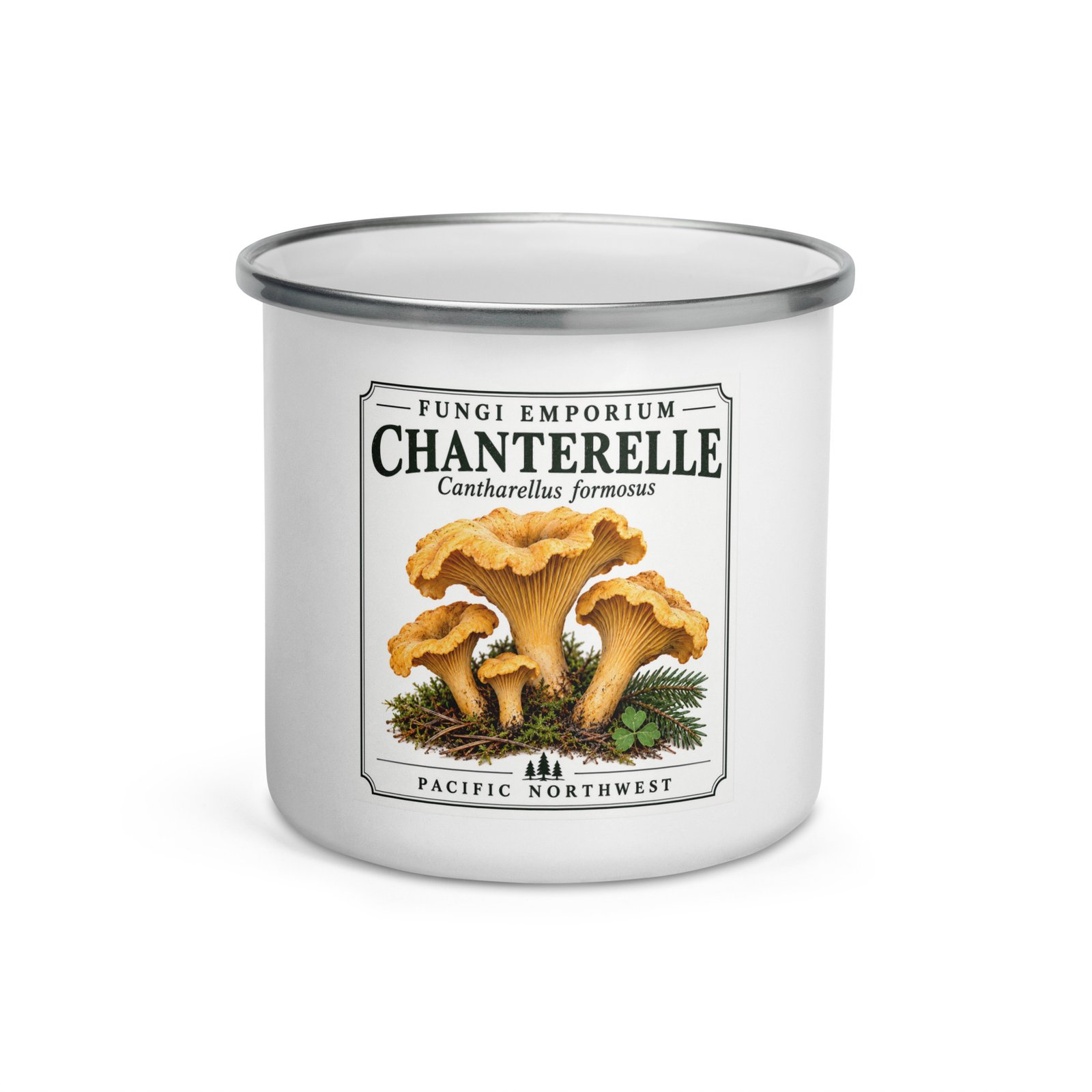 Chanterelle Camping Mug