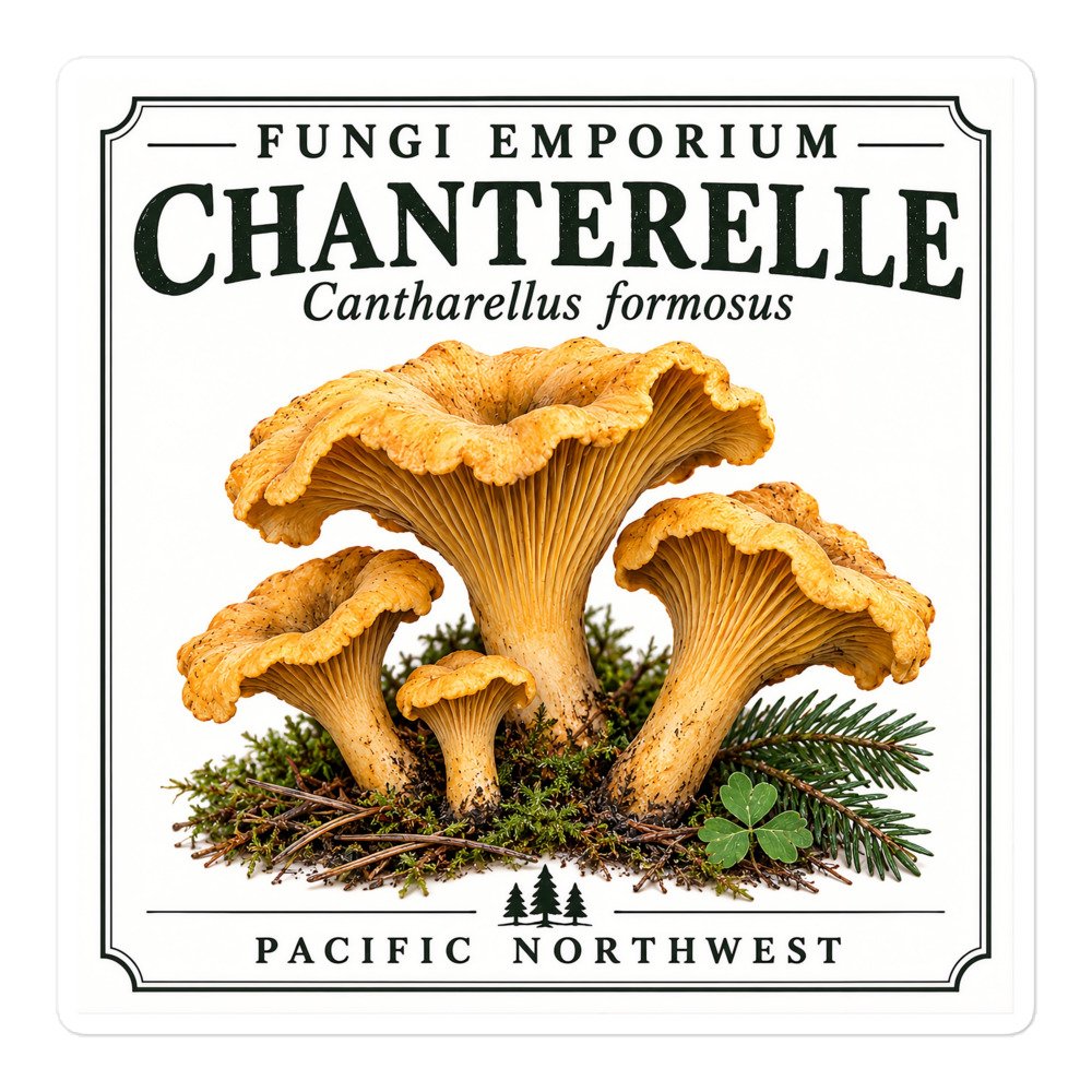 Chanterelle Stickers - Image 3
