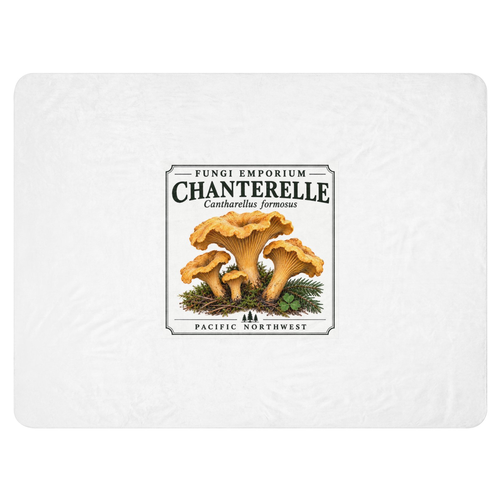 Chanterelle Sherpa Blanket