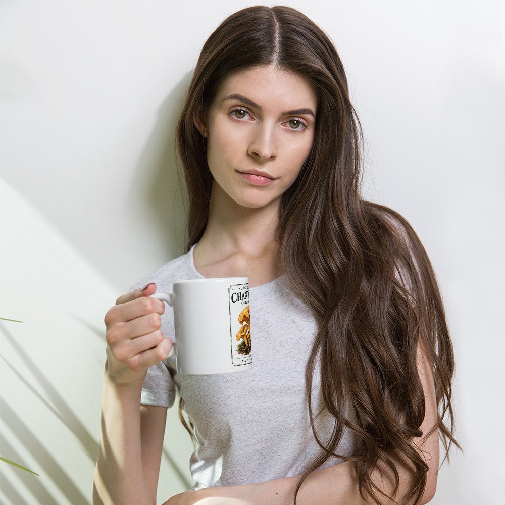 Chanterelle White Mug