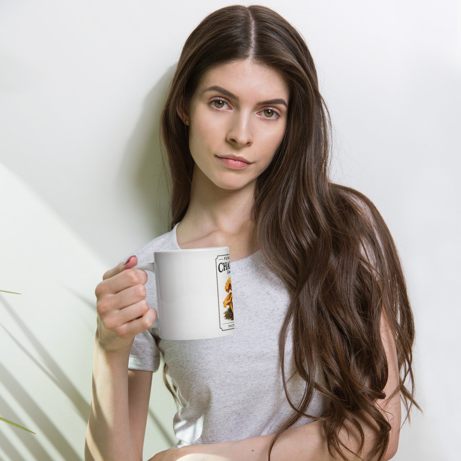Chanterelle White Mug - Image 3